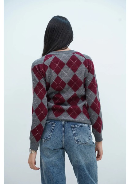 Baklava Desen Kazak modelleri