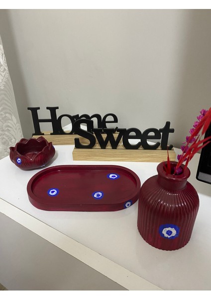 Nazar Boncuklu Vazo Set modelleri