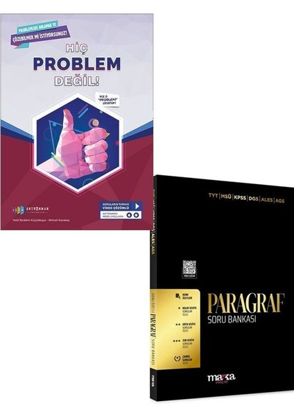 Antreman+Marka 2026 Hiç Problem+Paragraf Değil Tamamı Video Çözümlü Set