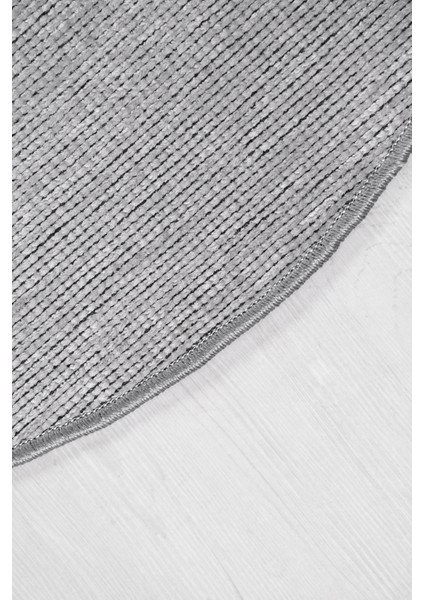 Azra Oval Beyaz Halı | Yıkanabilir, Kaymaz Taban, Yumuşak Dokulu Antre ve Mutfak Kilimi