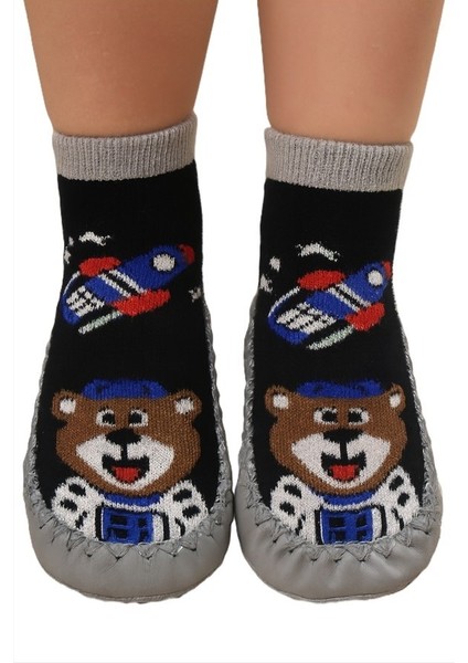 Cotton Erkek Bebek Çarık Çorap