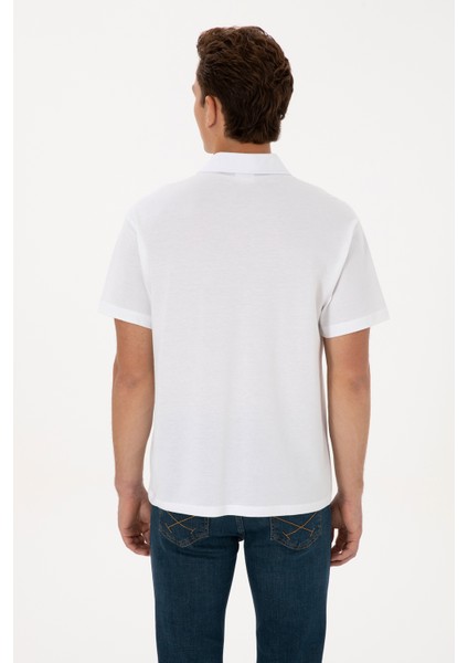 Erkek Beyaz Tişört 50324787-VR013 indirimleri