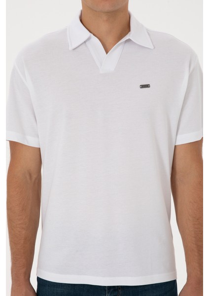 Erkek Beyaz Tişört 50324787-VR013