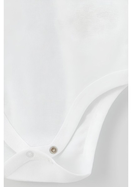 Organik %100 Pamuk Gülen Yüz Smiley Baskılı Kısa Kollu Bebek Çıtçıtlı Body Badi Zıbın Tulum 5366 fiyatları