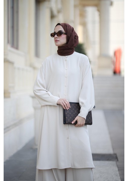 Tesettür Vual Takım Krem fiyatları