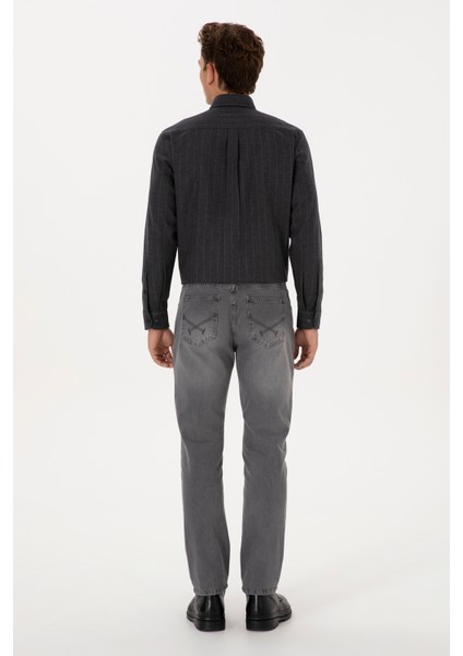 Erkek Gri Pantolon (Jean) 50316562-DN0025 fırsatları