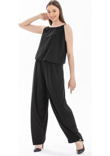 Kadın Rahat Kesim Askılı Bol Paça Sandy Kumaş Fırsat Ürün Tulumelbise fırsatları