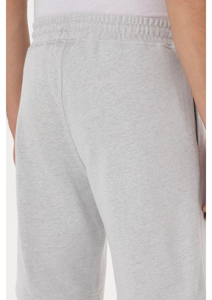 Erkek Gri Melanj Şort (Örme) 50319997-VR086