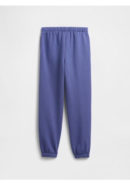 Kız Çocuk Koyu Mavi Relaxed Gap Logo Jogger Eşofman Altı modelleri