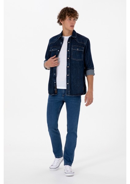 Erkek Mavi Pantolon (Jean) 50316540-DN0022 modelleri
