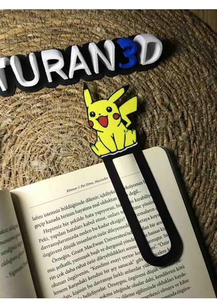 Pikachu Temalı 3D Baskı Kitap Ayracı 4’lü Set – Sevimli Tasarım, Dayanıklı Pla Malzeme fırsatları