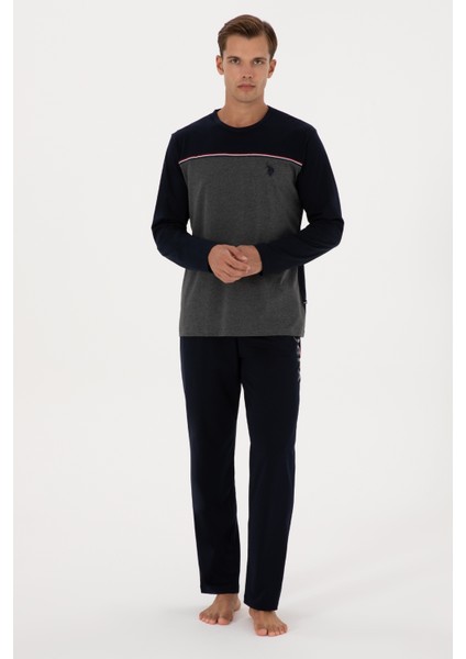 Erkek Lacivert Pijama Takım 50318617-VR033