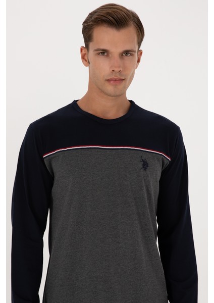 Erkek Lacivert Pijama Takım 50318617-VR033 fiyatları