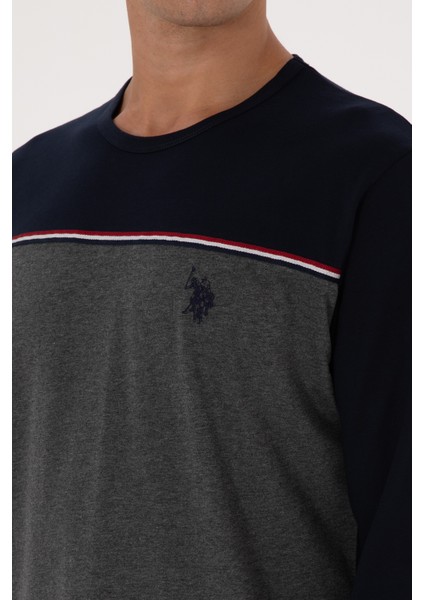 Erkek Lacivert Pijama Takım 50318617-VR033