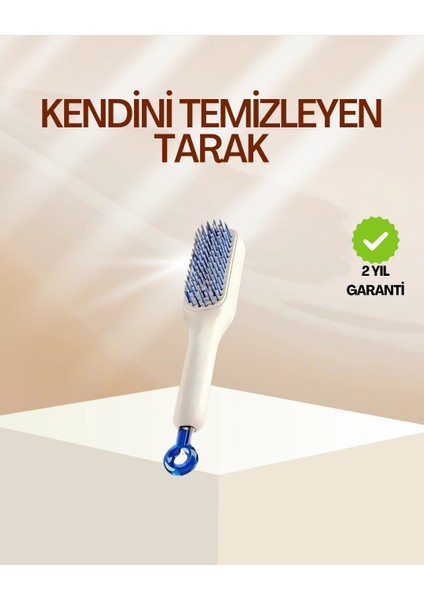 Pratik Mekanizmalı Saç Tarağı – Kendi Kendini Temizler, Taşınabilir