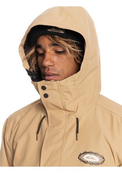 Erkek Snowboard Ceketi In The Hood Kahverengi modelleri