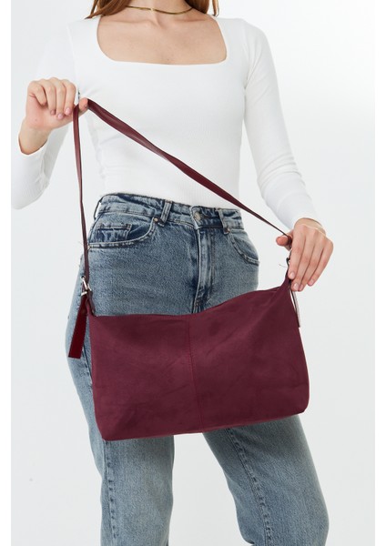 Metro Bordo Süet Kadın Omuz, Kol ve El Çantası fırsatları