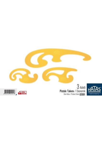 3 Adetli Pistole Takımı / Ekonomik