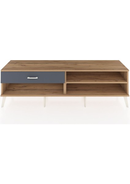 Hyperion Tv Ünitesi Tek Raflı Tek Çekmeceli 176X44X51 Çam-Çam/antrasit