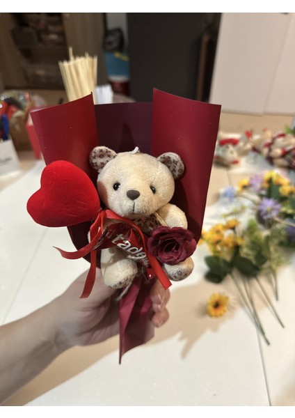 Sevimli Ayıcıklı Buket Romantik Hediye Sevgiliye , Kız Arkadaşa modelleri