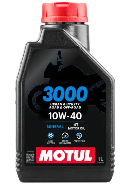 3000 10W-40 4t Motosikletyağı (2025) 1lt