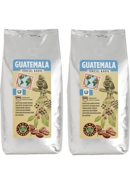 Yöresel Guatemala Çekirdek Filtre Kahve 2X1000GR