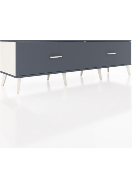 Hyperion Tv Ünitesi 2 Çekmeceli 176X44X51 Aytaşı-Antrasit/antrasit fiyatları