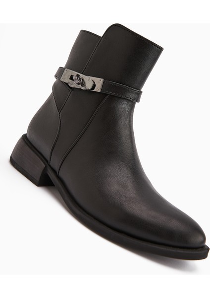 Tinna Siyah Tokalı Kadın Bot fiyatları