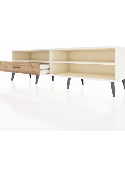 Hyperion Tv Ünitesi 2 Raflı Tek Çekmeceli 176X44X51 Aytaşı-Aytaşı/çam fırsatları