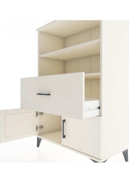 Hyperion Dolap 2 Raflı Tek Çekmeceli 2 Kapaklı 88X44X134 Aytaşı-Aytaşı indirimleri