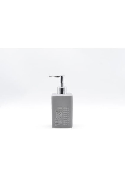 Sıvı Sabunluk Gri Modern 7X7X17CM 300ML Seti fiyatları