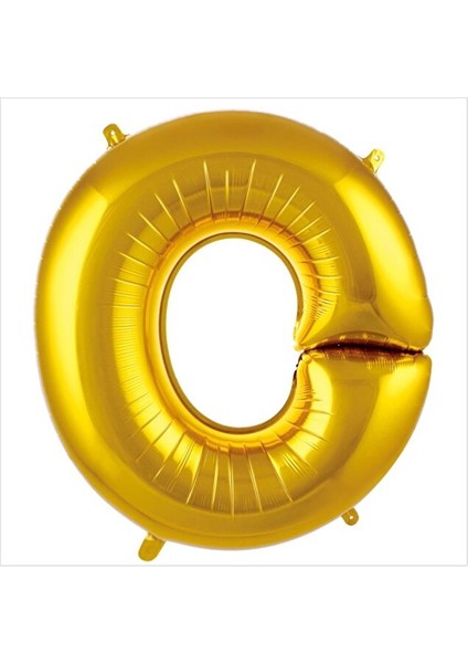 O- Harfi Folyo Balon Gold Rengi 76 cm