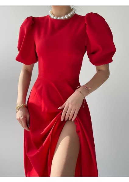 Catania Balon Kol Elbise indirimleri