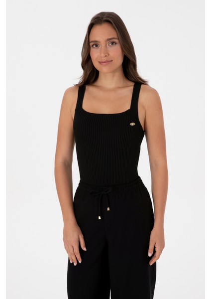 Kadın Siyah Kazak /triko 50314626-VR046