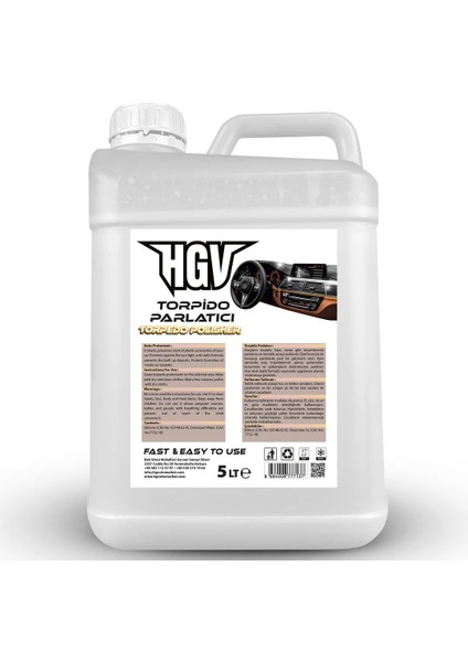 Torpido Parlatıcı 5lt | Hgv