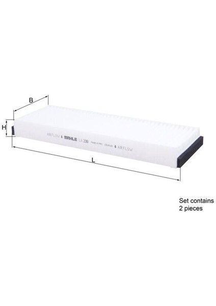 POLEN FİLTRESİ AUDI A6 2.0-2.4-2.8-3.0-3.2 2004-2011 2 Lİ SET 4F0898438 4F0819439A