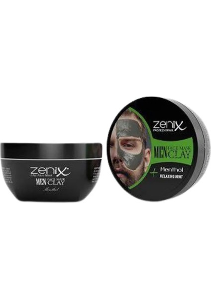 Zenix Mentollü Killi Yüz Maskesi 350 M