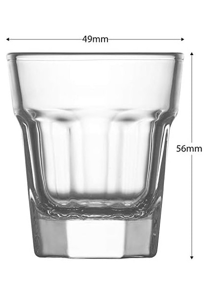 Aras 6'lı Likör Bardağı, Aras, ARA209F45 Cc, Şeffaf modelleri