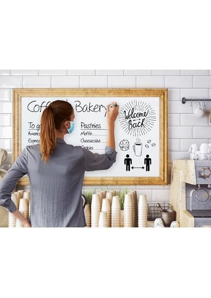 28 Ecoline Beyaz Yazı Tahtası, 4'lü Set, Karışık Renkler, Yuvarlak Uç, Yeniden Doldurulabilir fiyatları