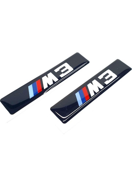 Bmw M3 Yan Çamurluk Bagaj Damla Logo Sticker