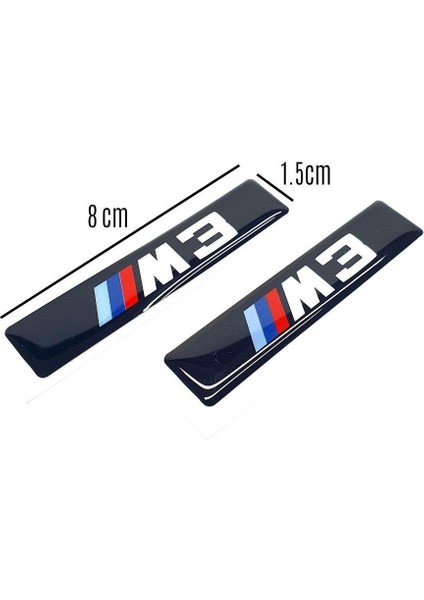 Bmw M3 Yan Çamurluk Bagaj Damla Logo Sticker fiyatları
