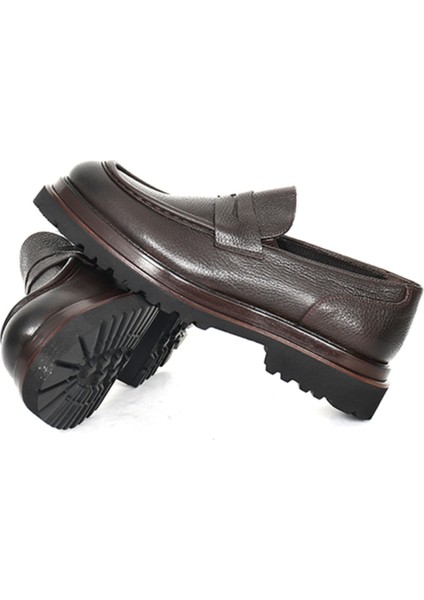 Hakiki Floter Deri Loafer Erkek Ayakkabı Eva Taban - 3420 fırsatları