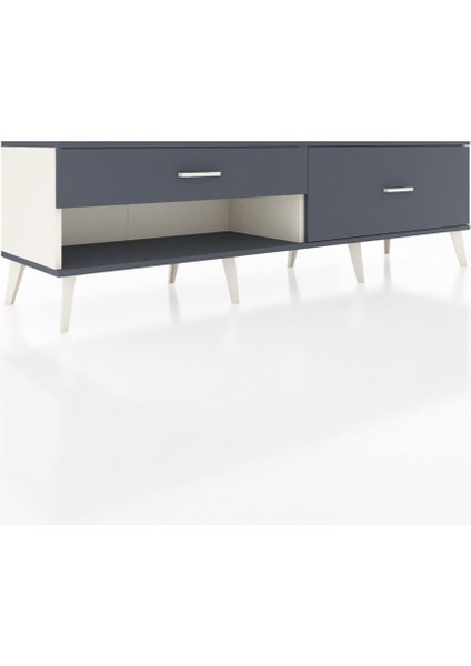 Hyperion Tv Ünitesi 2 Çekmeceli 176X44X51 Aytaşı-Antrasit/antrasit fiyatları