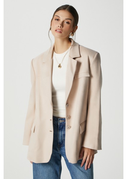 Kadın Thomas Süet Taş Blazer Ceket fiyatları