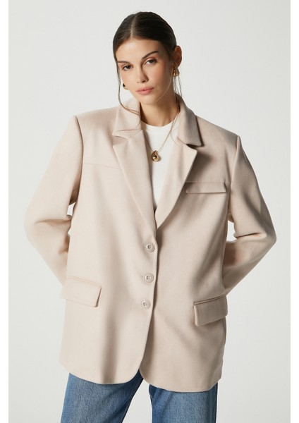 Kadın Thomas Süet Taş Blazer Ceket fırsatları