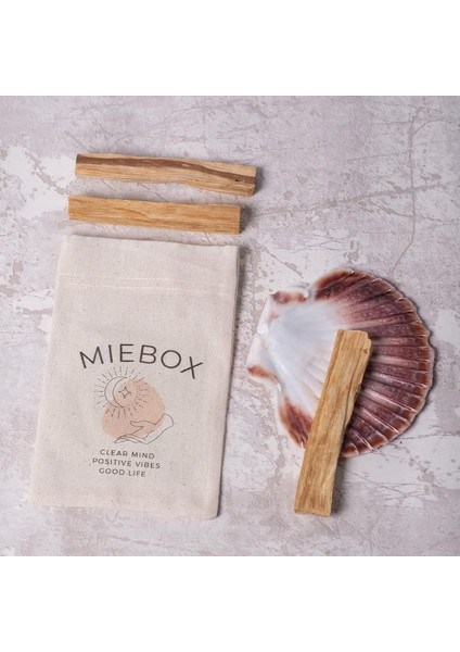 Palo Santo Maximus Wish Kit: 3 Palo Santo Tütsü ve Pecten Maximus Deniz Kabuğu Tütsülük