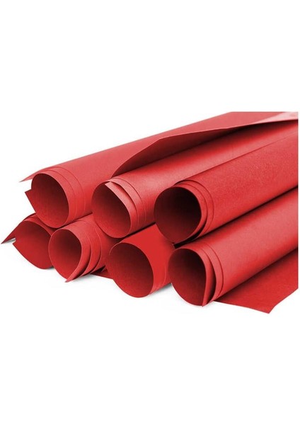 Kika Fon Kartonu Kika 100GR 50X70 Kırmızı 100'LÜ