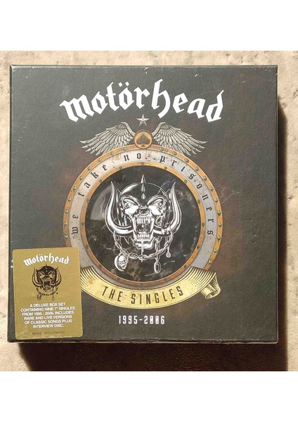 Motörhead - The Singles 1985- 2006 Plak Box Set (9 Adet 45 Rpm)