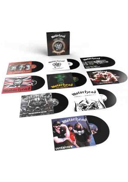 Motörhead - The Singles 1985- 2006 Plak Box Set (9 Adet 45 Rpm) modelleri