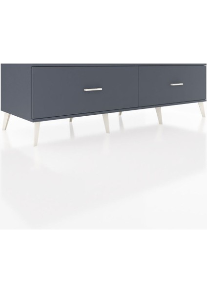 Kronos Tv Ünitesi 2 Çekmeceli 176X59X51 Antrasit-Antrasit/antrasit fiyatları